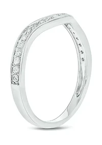 1/ ct. t.w. Diamond Anniversary Band Ring 14k White Gold