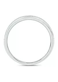 1/ ct. t.w. Diamond Anniversary Band Ring 14k White Gold