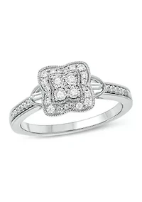 1/5 ct. t.w. Diamond Promise Ring 10k White Gold