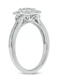 1/5 ct. t.w. Diamond Promise Ring 10k White Gold