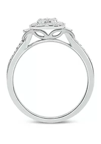 1/5 ct. t.w. Diamond Promise Ring 10k White Gold