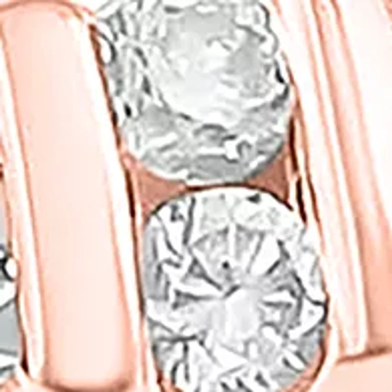 1/5 ct. t.w. Diamond  Anniversary Ring 10K Rose Gold