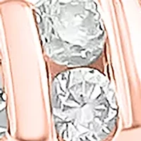 1/5 ct. t.w. Diamond  Anniversary Ring 10K Rose Gold