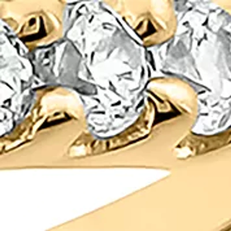 1/5 ct. t.w. Diamond Anniversary Ring 10K Yellow Gold