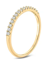 1/5 ct. t.w. Diamond Anniversary Ring 10K Yellow Gold