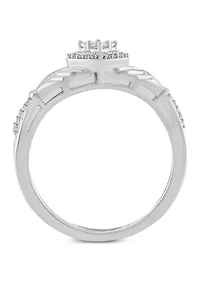 1/4 ct. t.w. Diamond Bridal Ring 10k White Gold