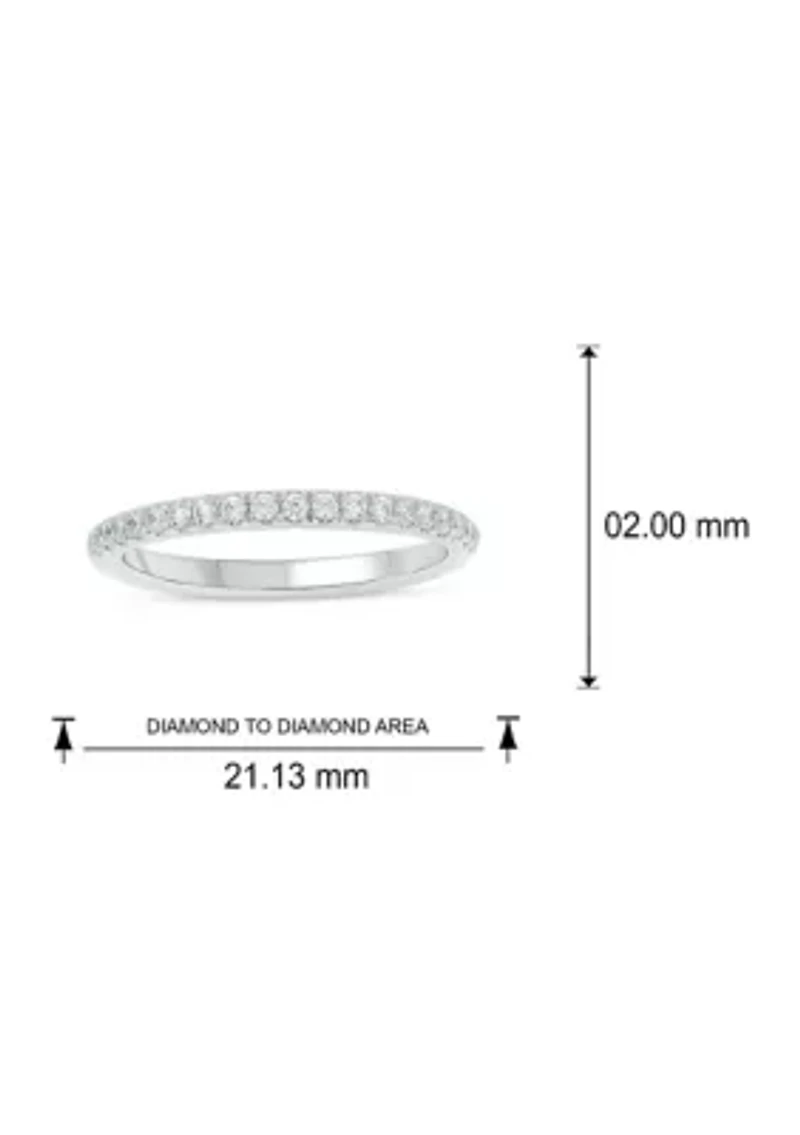 1/4 ct. t.w. Diamond Anniversary Band 10K Gold