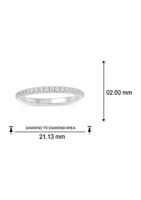 1/4 ct. t.w. Diamond Anniversary Band 10K Gold