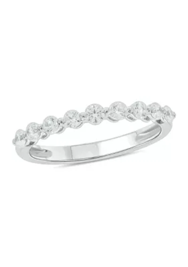 ct. t.w. Diamond Anniversary Band 14K Gold