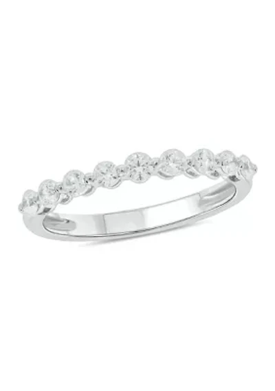 ct. t.w. Diamond Anniversary Band 14K Gold