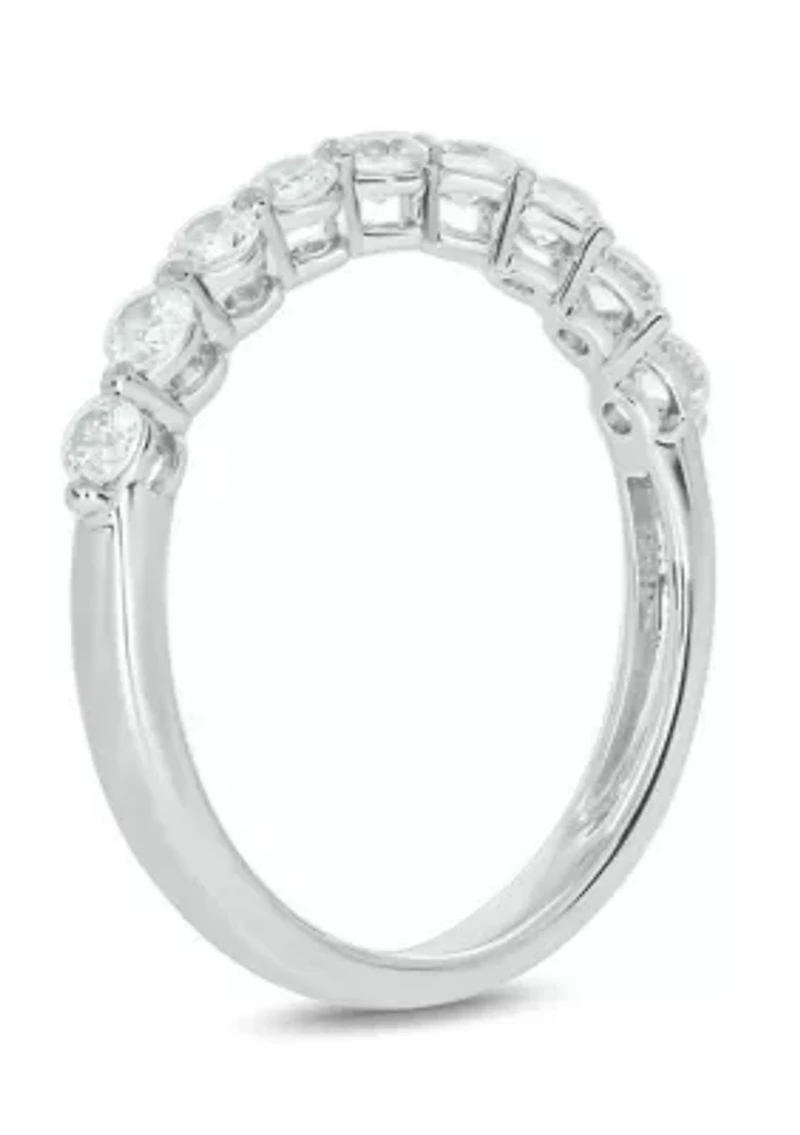 ct. t.w. Diamond Anniversary Band 14K Gold