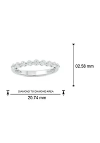 ct. t.w. Diamond Anniversary Band 14K Gold