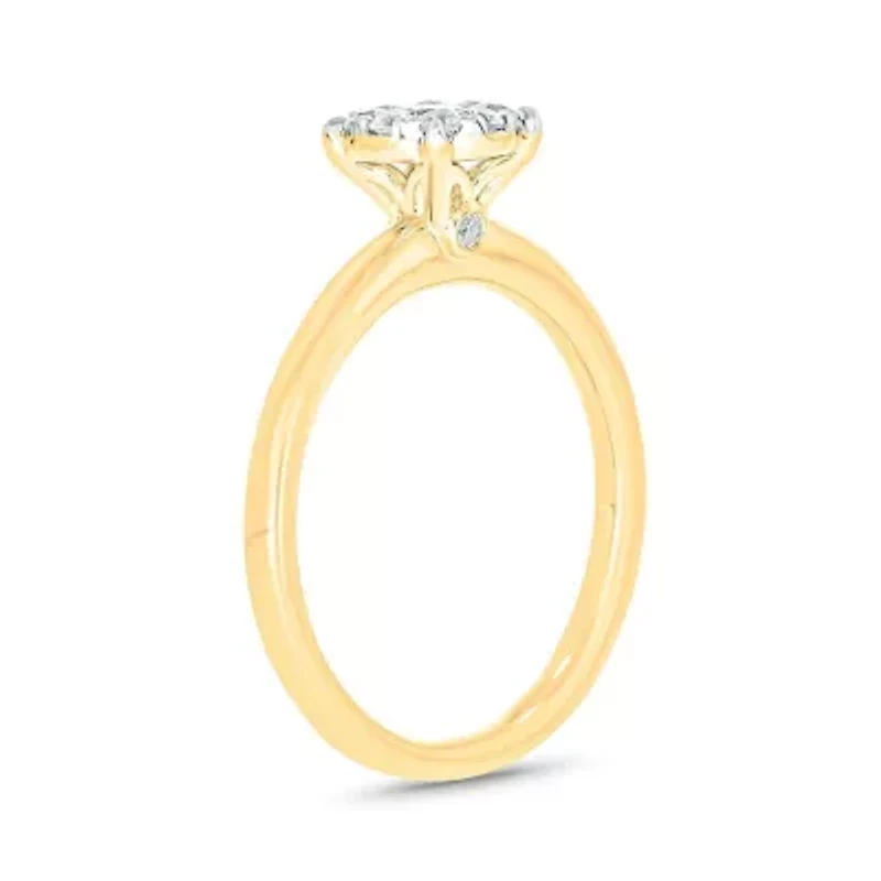 3/8 ct. t.w. Diamond Engagement Ring 10K Gold