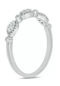 1/10 ct. t.w. Diamond Anniversary Band 10K White Gold