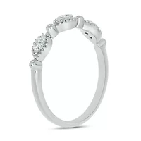 1/10 ct. t.w. Diamond Anniversary Band 10K White Gold