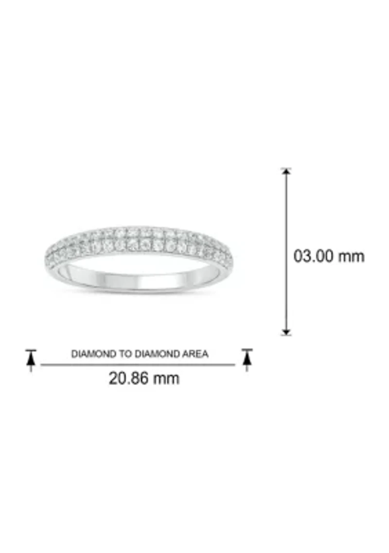 1/3 ct. t.w. Diamond Anniversary Band 14K Gold