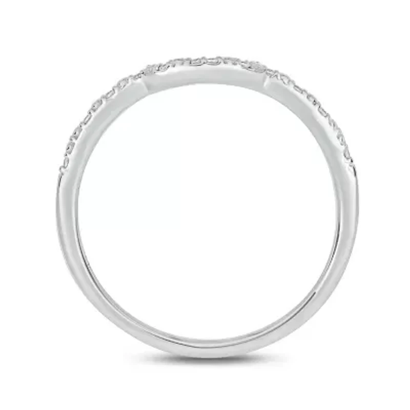 1/ ct. t.w. Diamond Bridal Ring Sterling Silver