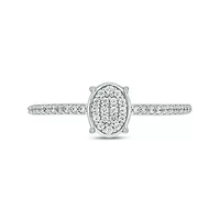 1/5 ct. t.w. Diamond Promise Ring Sterling Silver