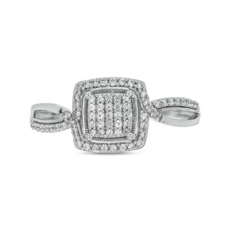 1/4 ct. t.w. Diamond Promise Ring Sterling Silver