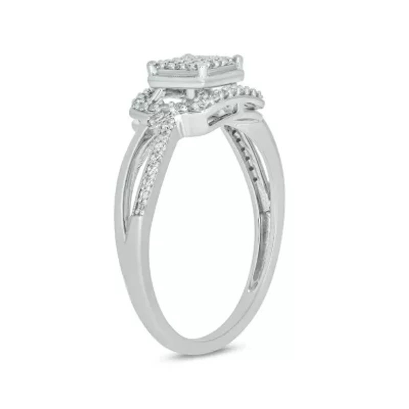 1/4 ct. t.w. Diamond Promise Ring Sterling Silver