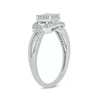 1/4 ct. t.w. Diamond Promise Ring Sterling Silver