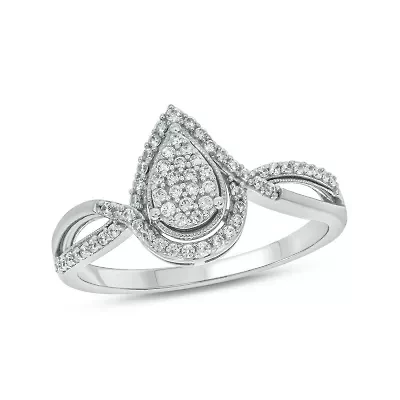 1/4 ct. t.w. Diamond Promise Ring Sterling Silver