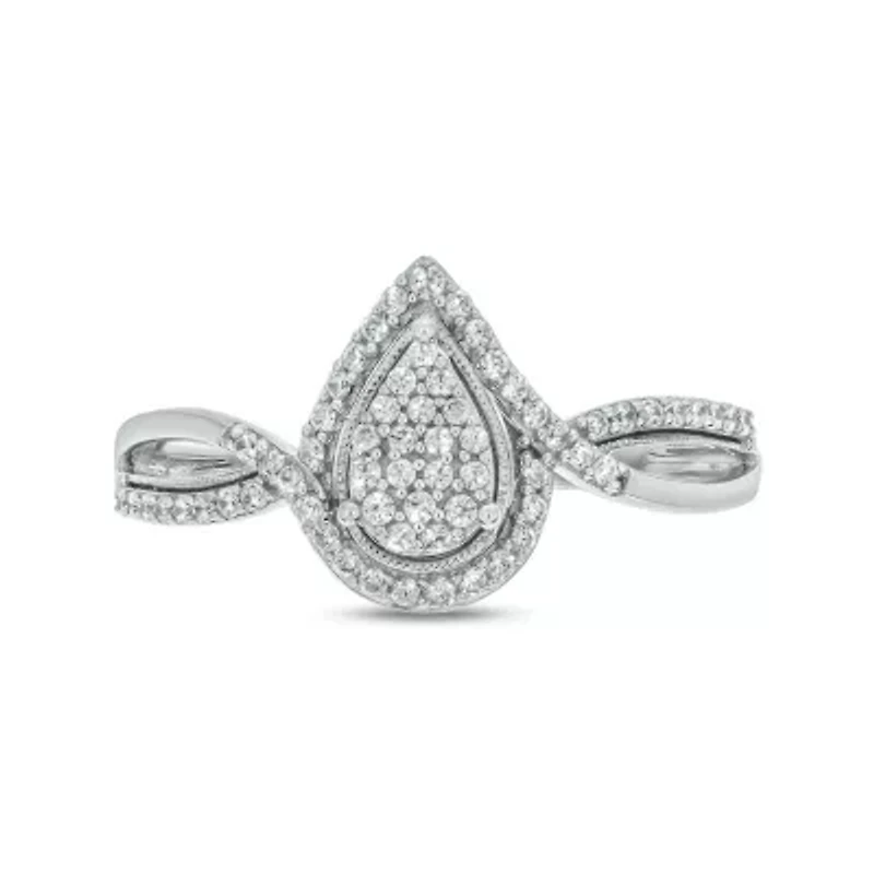 1/4 ct. t.w. Diamond Promise Ring Sterling Silver