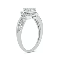 1/4 ct. t.w. Diamond Promise Ring Sterling Silver