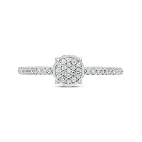 1/5 ct. t.w. Diamond Promise Ring Sterling Silver