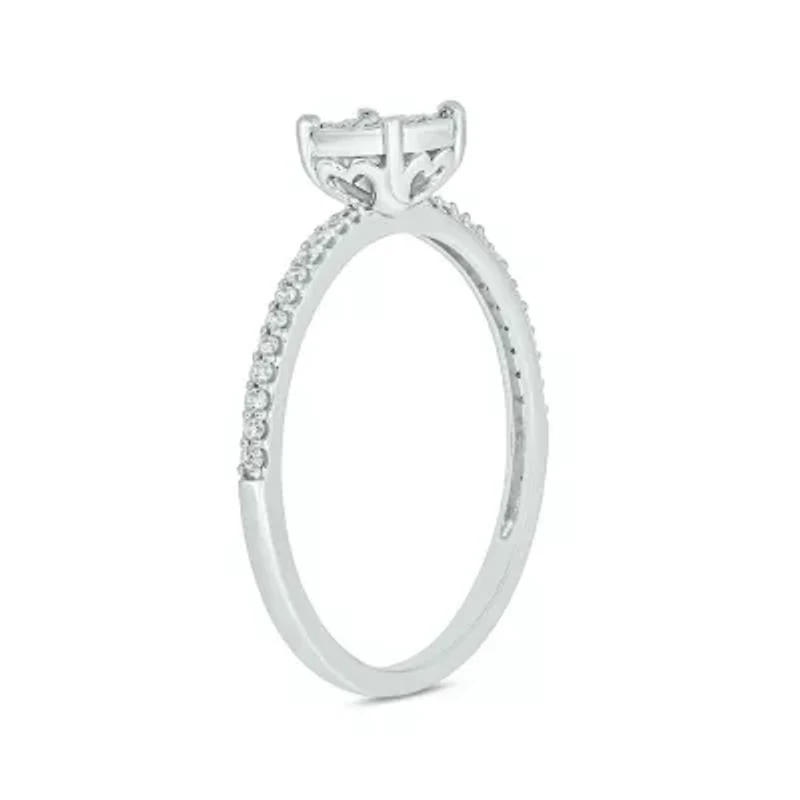 1/5 ct. t.w. Diamond Promise Ring Sterling Silver