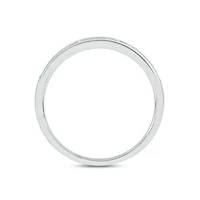 1/3 ct. t.w. Diamond Miracle Plate Bridal Ring Sterling Silver