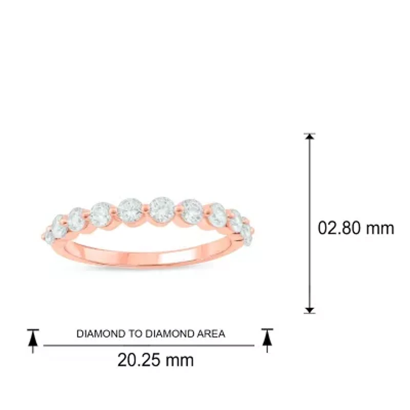 ct. t.w. Diamond Anniversary Band 14K Gold
