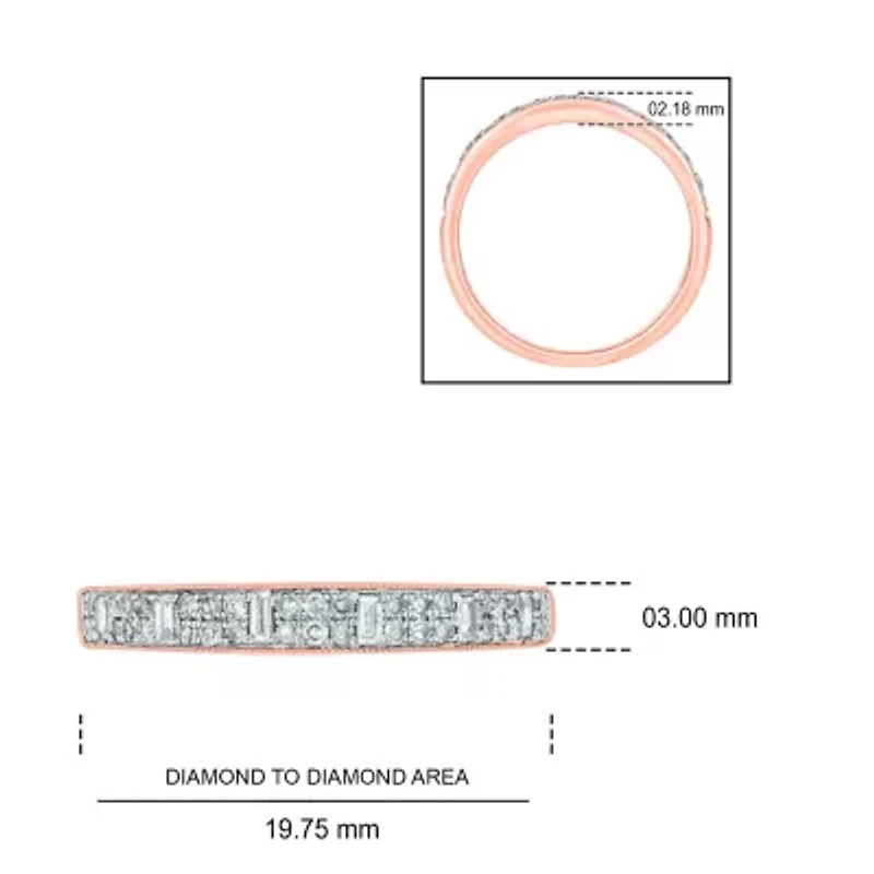 1/4 ct. t.w. Diamond Anniversary Band 10K Gold