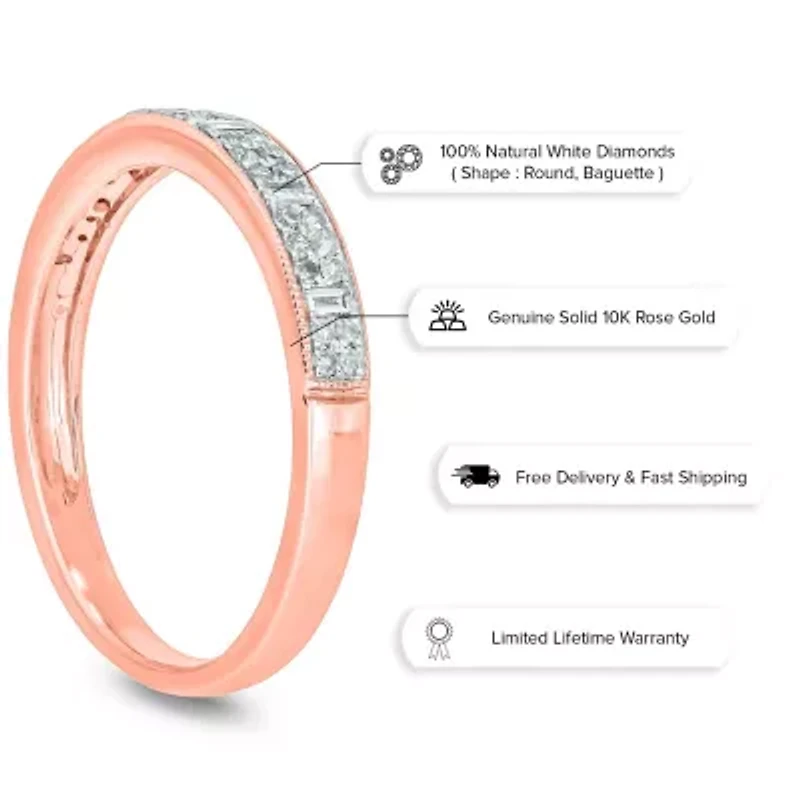 1/4 ct. t.w. Diamond Anniversary Band 10K Gold