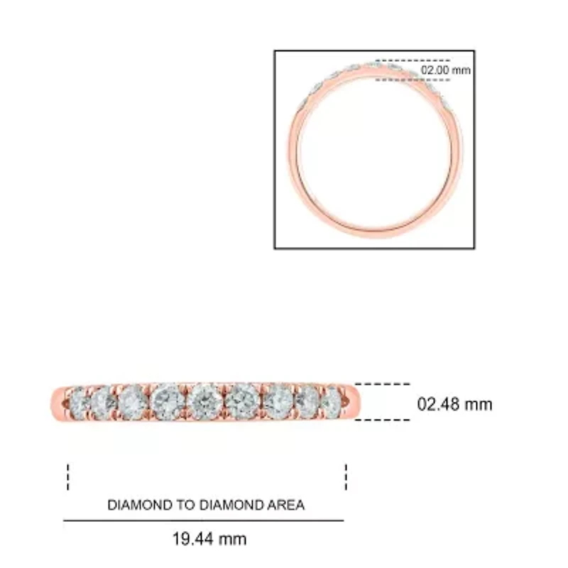 ct. t.w. Diamond Anniversary Band 14K Gold