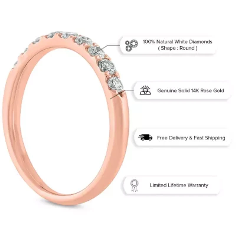 ct. t.w. Diamond Anniversary Band 14K Gold