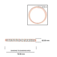 1/3 ct. t.w. Diamond Anniversary Band 14K Rose Gold