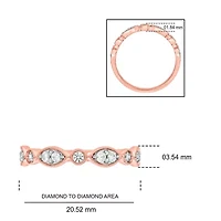 1/ ct. t.w. Diamond Anniversary Band 10K Gold