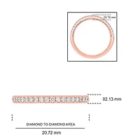 1/ ct. t.w. Diamond Anniversary Band 10K Gold