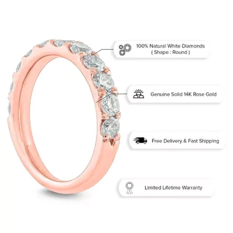 3/4 ct. t.w. Diamond Anniversary Band 14K Gold