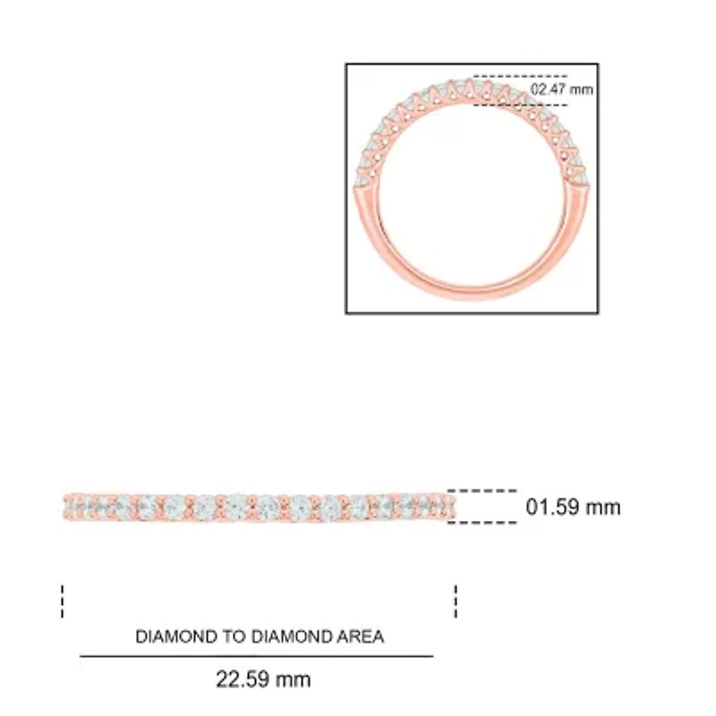 1/4 ct. t.w. Diamond Anniversary Band 10K Gold