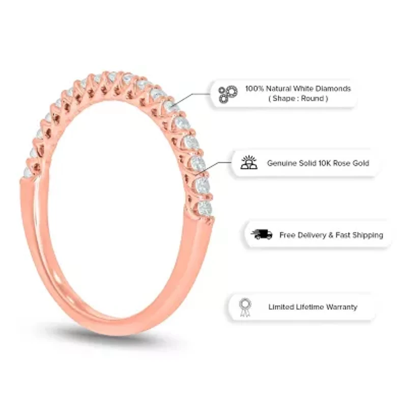 1/4 ct. t.w. Diamond Anniversary Band 10K Gold