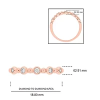 1/ ct. t.w. Diamond Anniversary Band 10K Gold