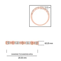 1/6 ct. t.w. Diamond Anniversary Band 10K Gold
