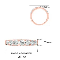 3/4 ct. t.w. Diamond Anniversary Band 14K Gold