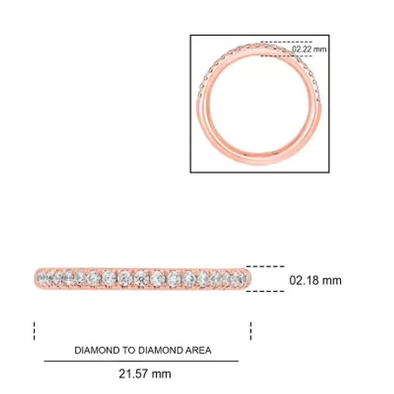 1/4 ct. t.w. Diamond Anniversary Band 10K Gold