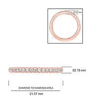 1/4 ct. t.w. Diamond Anniversary Band 10K Gold
