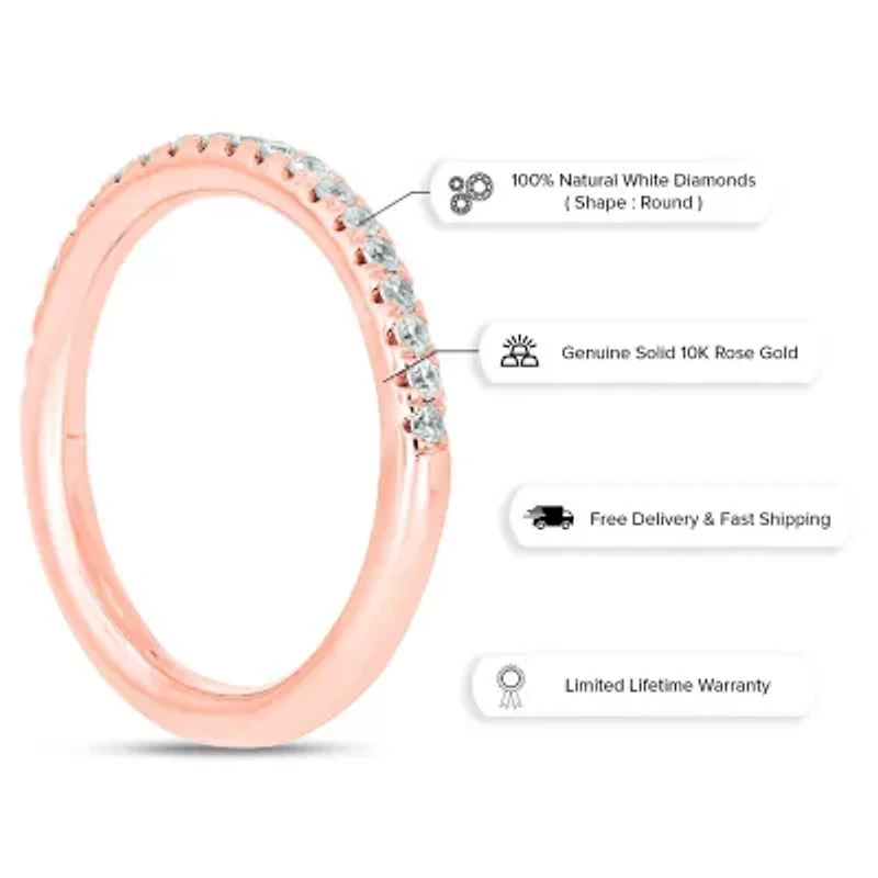 1/4 ct. t.w. Diamond Anniversary Band 10K Gold