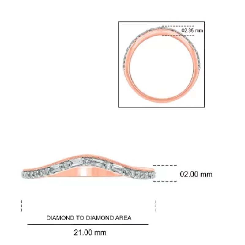1/6 ct. t.w. Diamond Anniversary Band 10K Gold
