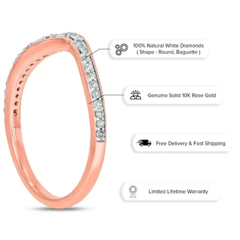 1/6 ct. t.w. Diamond Anniversary Band 10K Gold